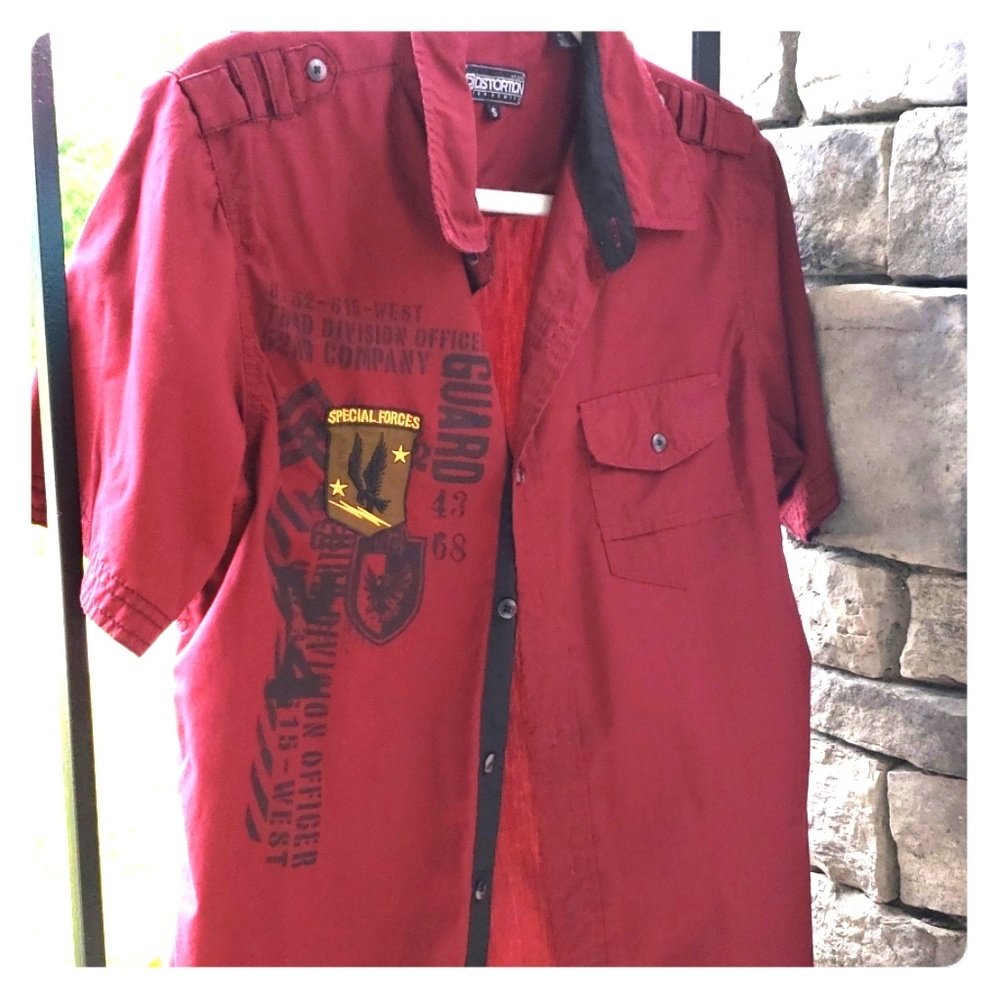 Distortion Button Down "Special Forces Shirt